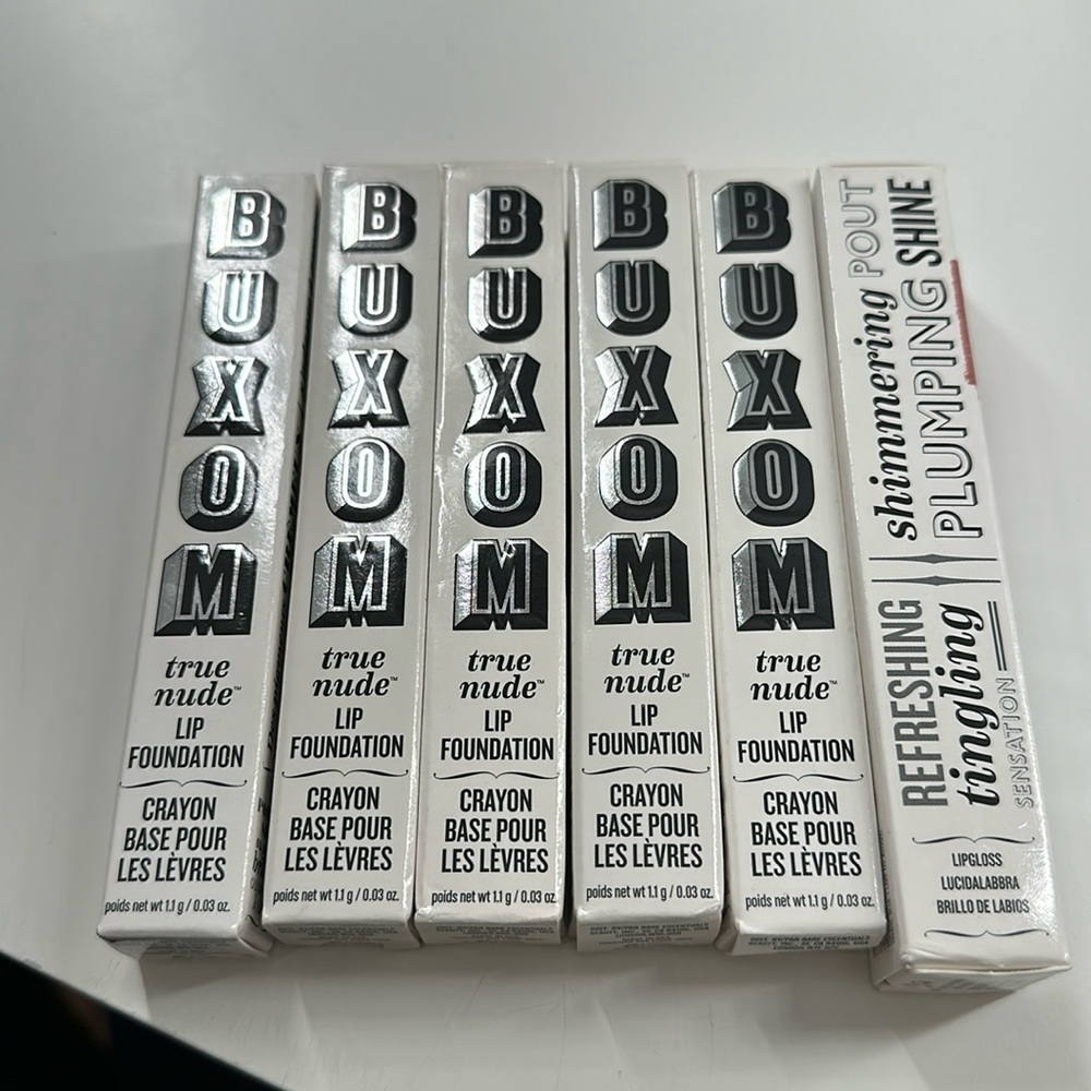 Buxom TRUE NUDE lip collection